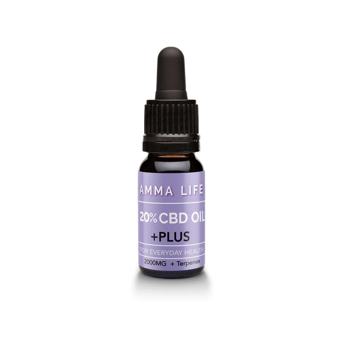2000mg CBD oil from the Amma Life CBD Plus range. When you are seeking the ultimate in potent CBD support for everyday health and wellness.