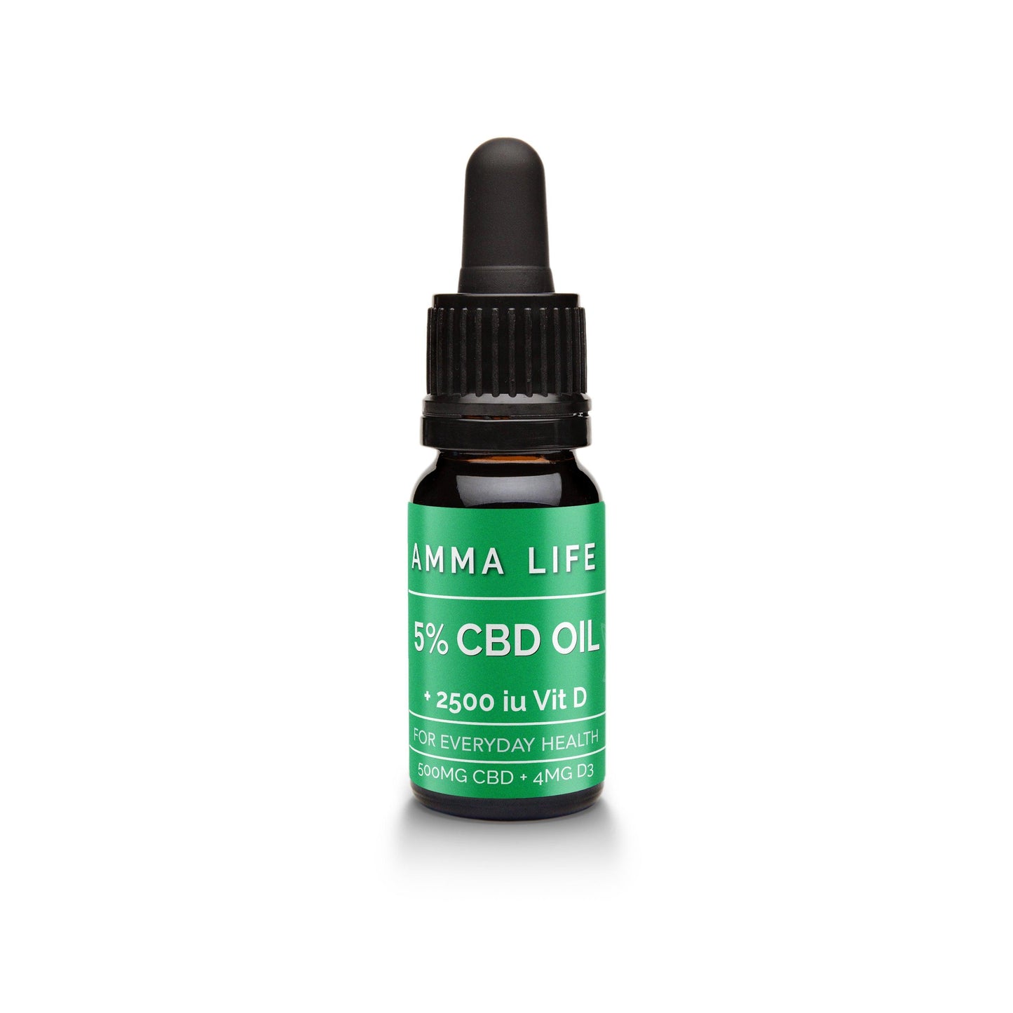 5% CBD OIL + 2500 IU VITAMIN D by Amma Life