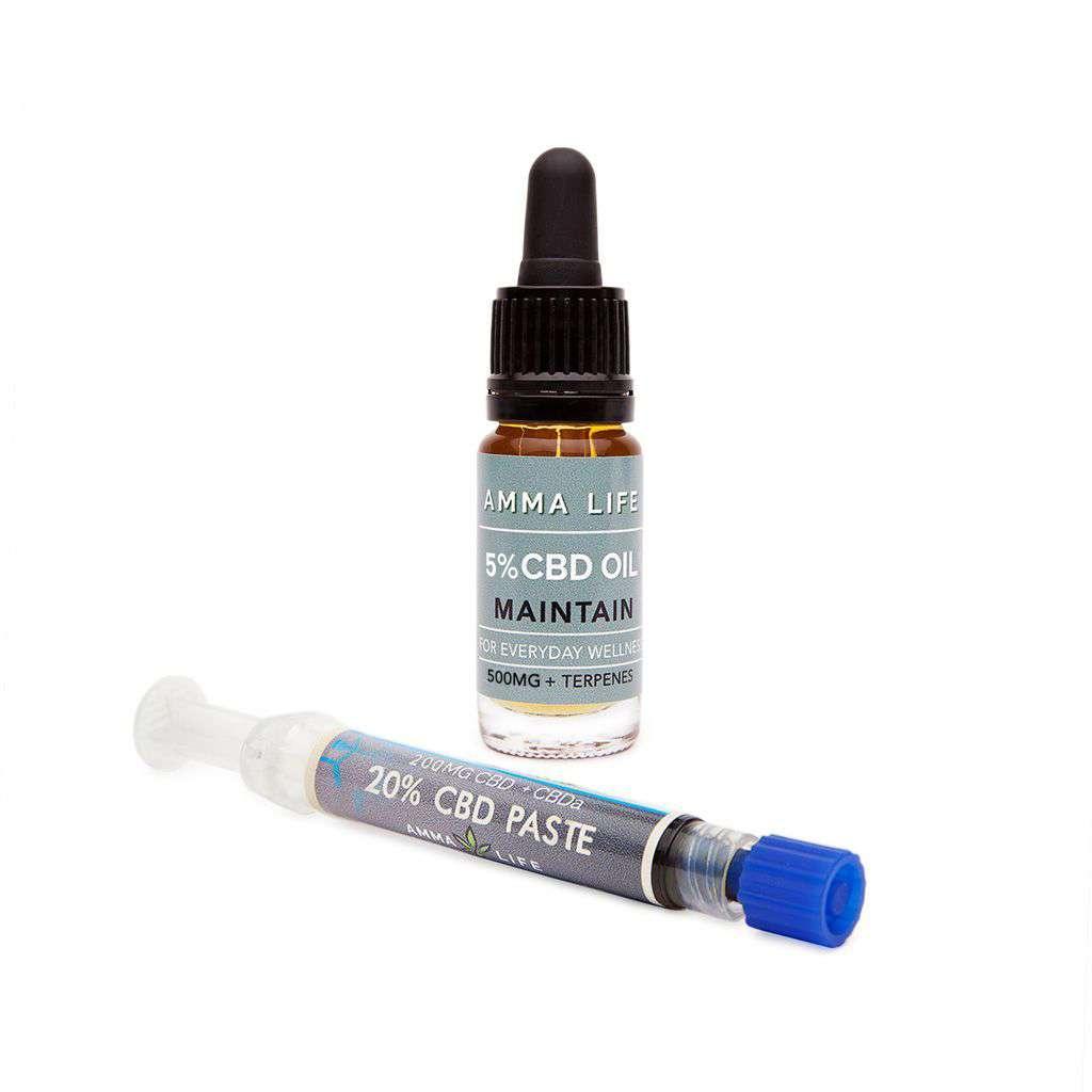 5% CBD Oil and 20% CBD paste 1g