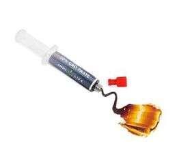 Amma Life 30% CBD Paste - Open tube showing the CBD paste spread out.