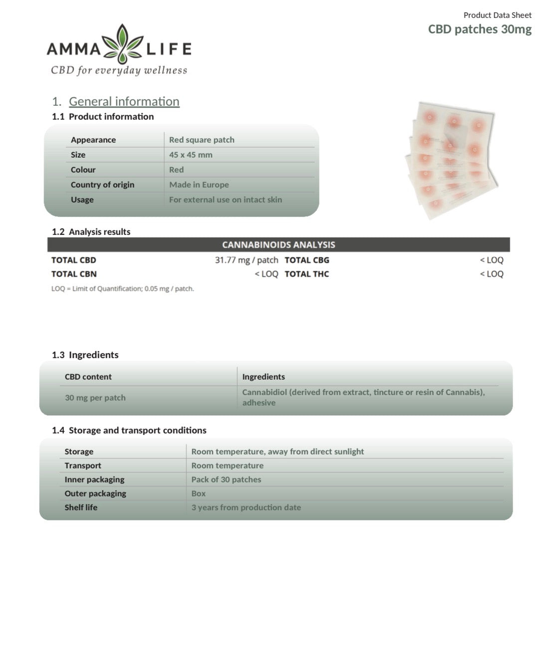 
                  
                    CBD Patches (900mg) High Strength
                  
                