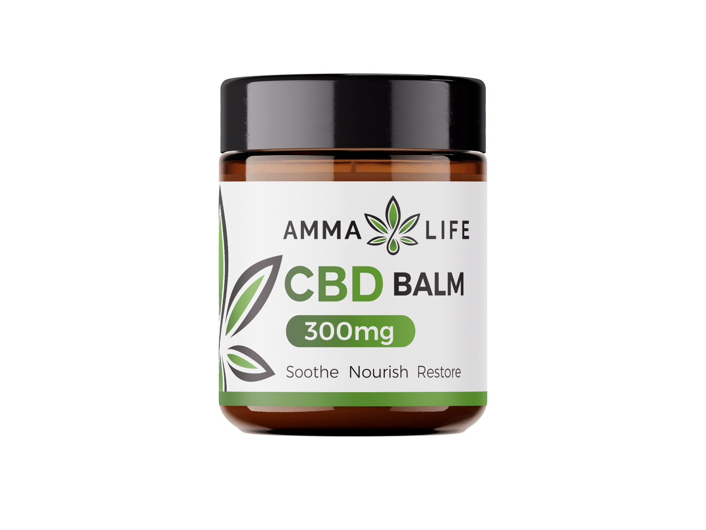 Amma Life CBD Balm jar - Soothe, Nourish and Restore