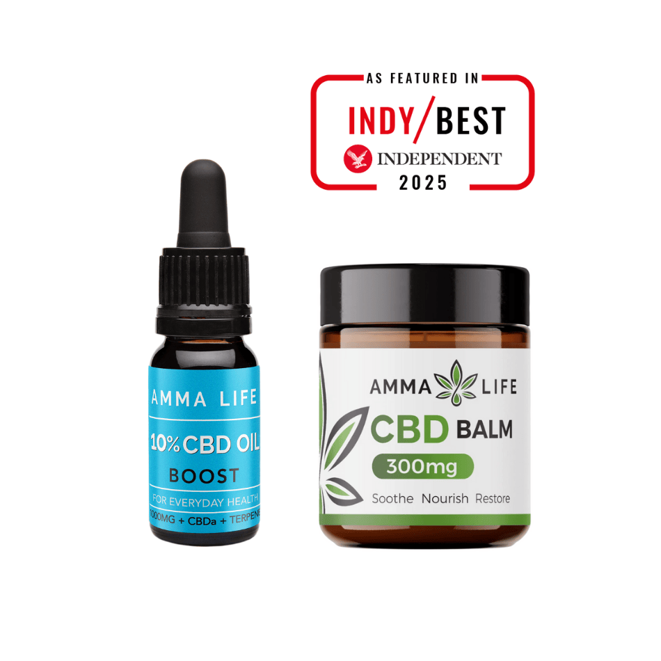 CBD Bundle UK | 1000mg CBD Oil & 300mg CBD Balm | Amma Life